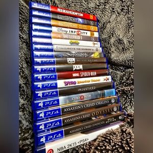 PS4 Games Lot